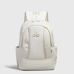 ALO Women Backpack Lightweight Nylon Sport Backpack Yoga School Travel Bag