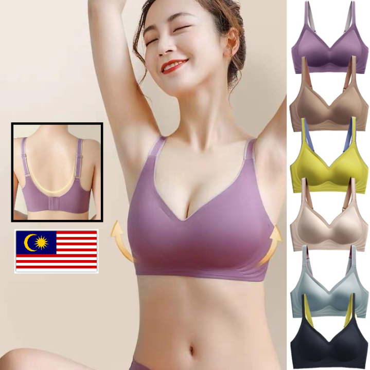 KL READY STOCK Oxygen Bra, Invisible-buckle + Adjustable Wide