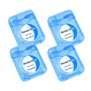 ไหมขัดฟันแบบผสม 50 เมตร ต่อกล่อง 4 แพ็ค Essential Dental Floss