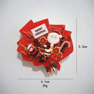 SG Stock [Christmas Gift] Flower Bouquet Resin Fridge Magnets for Home and Office /Mothers Day Teachers Day Gift Rose Tulip Sunflower refrigerator Magnet