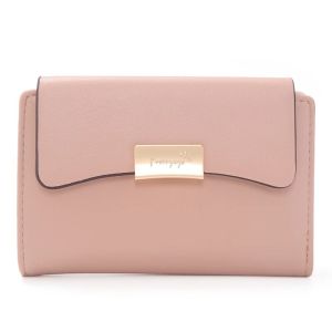 Woman Medium Wallet High Capacity Female Card Holder Hasp Coin Pocket