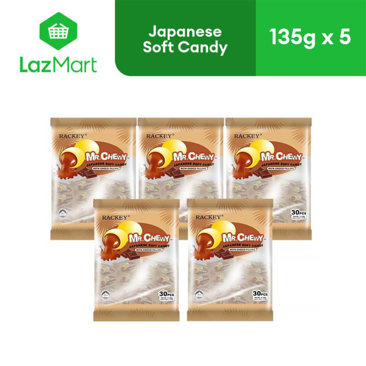 Mr. Chewy Japanese Soft Candy Chocolate 135g Pack of 5 Lazada PH