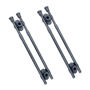 Telescoping bàn cắm trại hỗ trợ hệ thống với nonslip cơ sở tháo gỡ nhanh telescoping chân bàn thích hợp cho bảng