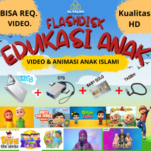 FLASHDISK VIDEO EDUKASI ANAK MUSLIM / SOLEH 32 GB