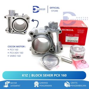 K1Z BLOCK SEHER KOMPLIT + PISTON KIT PCX 160 / PCX 160 ADV / VARIO 160 / BLOK / CYLINDER