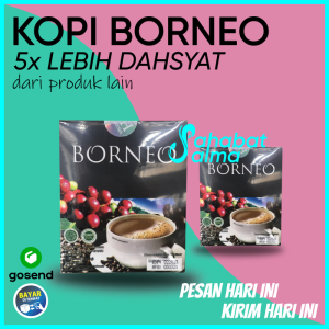 COD Kopi Borneo Premium Blend Coffe Herbal Pria Perkasa Tahan Lama Dijamin Original