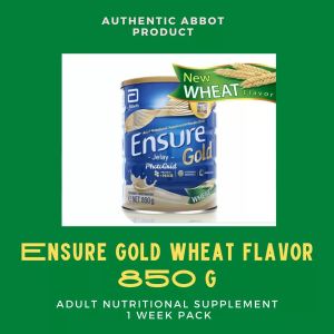 Ensure Gold Wheat 800 grams(1 week supply). powdered milk