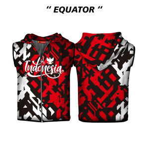 Queenziee.id Rompi Printing Premium Wanita atau Pria Olahraga Sepeda Anti Angin dan Anti Bakteri