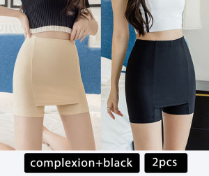 Lizida 2 Chiếc Quần Bảo Hộ Hai Lớp Co Giãn Ôm Sát Cho Nữ Quần Legging Nâng Mông Không Đường May Bằng Lụa Lạnh