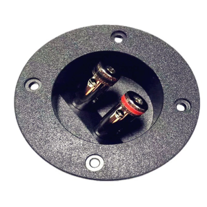 Speaker Junction Box Plastic Electronics Project Container Case Two-position Binding Post Speaker Panel Banana Socket