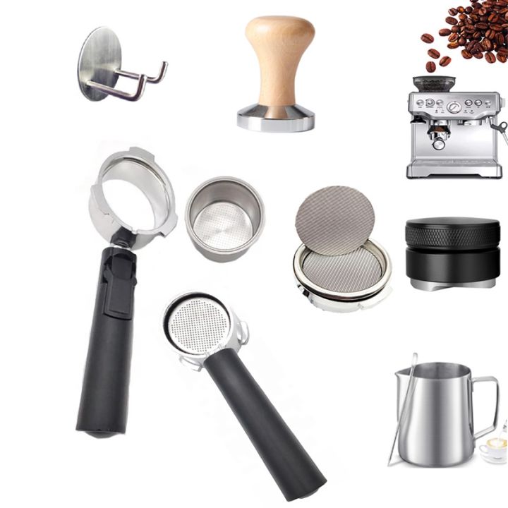 （A taste of ink） Food Grade 51mm Coffee Tamper Wooden Handle Barista Espresso Maker Grinder