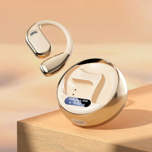 Huaqiang North M76 Wireless Bluetooth Headset Air Bone Conduction Hanging Ear Type Running Sports Special 5.4 High Sound Quality