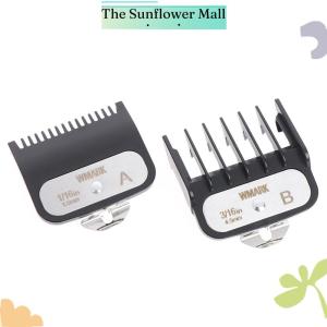 Sunflower 1.5MM+4.5MM Black Hair Clipper Limit Comb Cutting Guide Replaceable Universal