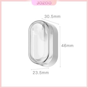 Jozoo Toothbrush Holder Wall-mounted Punch-free Toothbrush Storage Rack Automatic Flip Cover