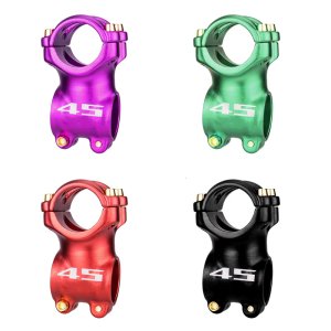 Short Handlebars Stem 7 Degree Adjustable Road Bike Stem Aluminum Alloys Risers Bicycles Stem for Mountain Road Bike