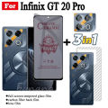 3 IN 1 infinix GT 20 Pro Anti-Spy Privacy Ceramic film For infinix Note 40 30 10 Pro Smart 8 Pro 8 Plus Smart 7 Camera Lens Glass Screen Protector and Back film. 