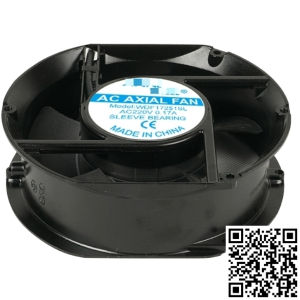 Quạt tròn hút thổi 16 tấc kích thước 172x150x51 dây đồng vỏ nhôm giải nhiệt điện áp 220VAC chất lượng tốt