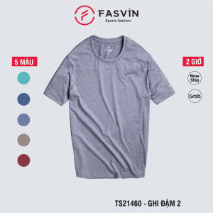Áo thun nam thể thao Fasvin TS21460.HN vải thun cao cấp mềm mát co giãn tốt