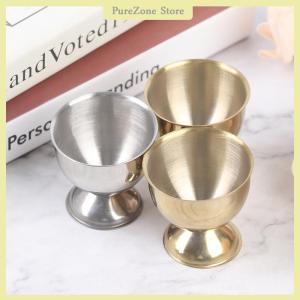 [PureZone] Stainless Steel Boiled Egg Cups Stand Rack Eggs Holder Egg Holder Cooking Tool