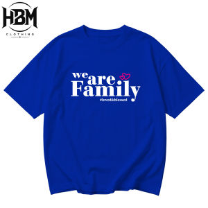 We Are Family Matching Family T-Shirt Luminous Blue Color of the Year Christmas New Year 2027 Family Reunion Shirt for Kids and Adult