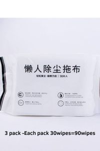 Adjustable Anti-Static Microfiber Magic Floor Mop with Long Handle for Wood Surfaces