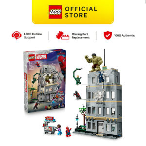 LEGO Super Heroes Marvel 76350 Spider-Man vs. Hulk Epic Clash (534 Pieces)