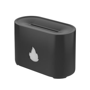 200ML Flame Humidifier Aroma Diffuser Ultrasonic Cool Mist Maker Fogger LED Essential Oil Humidifiers