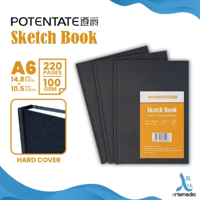 Potentate Sketchbook A6 110Sh 100Gsm