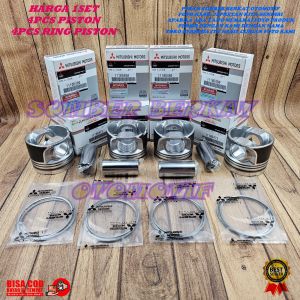 PISTON SEHER + RING PISTON STD STANDAR MITSUBISHI TRITON ALL NEW KL1T 4N15 TIPE AXCEED