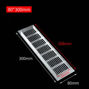 Louvered Ventilation Grille Aluminum alloy Air Vent for Cabinet Shoe Cabinet Furniture Hardware