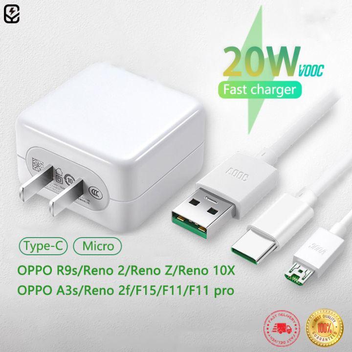 OPPO 20W charger for OPPO a5s R11 Charger Flash Charge VOOC Micro