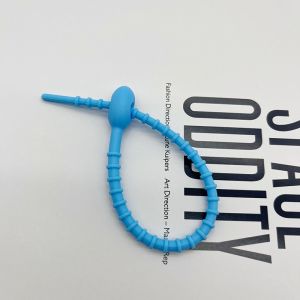 10 PCSMóc Khóa Treo Dây Cáp Dữ Liệu Bằng silicone 215Mm diy