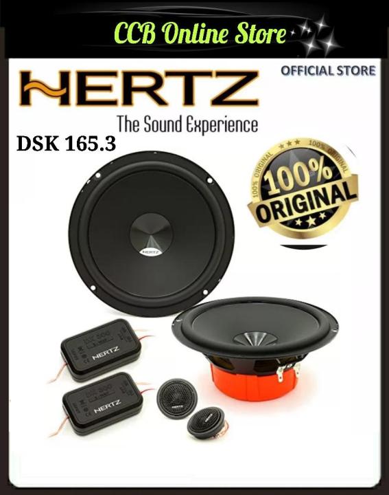 Hertz DSK 165.3 Dieci Series 6-1/2 2-Way Component Car Audio Speakers