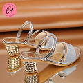 BS Korean Two-way Pointed Block Sandal for Women Fashion Summer Heels#611. 