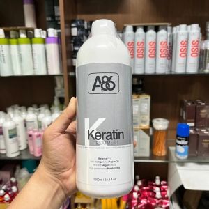 Kem Keratin A86 Keratin phục hồi tóc hư tổn tóc nhũn tóc cháy khô xơ bông xù chai 1000ml