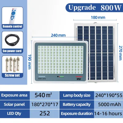 🔥Ship in 12 Hour+Buy1Take1🔥2025 New 1000W Solar Light Outdoor Waterproof Solar Garden Light Solar Flood Light Solar Spotlight LED Outdoor Solar Light Solar Led Light Solar Panel Ip67 Waterproof