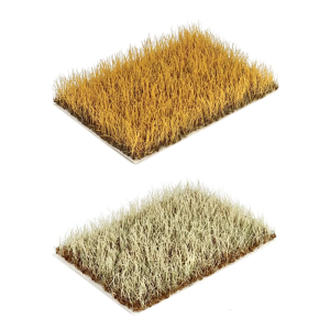 Pack of 2 Tearable Nylon Grass Tufts for Realistic Model Scenery Train Layouts and Educational DIY Craft Projects