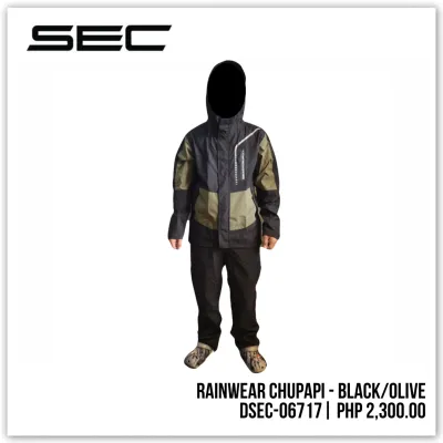SEC Raincoat for Motorcycle Rainwear Chupapi (M-2XL)