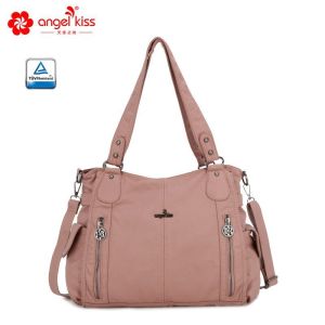 Angel Kiss Bag Womens Cross-Body Bag Retro Environmental Protection Flower Chain Tote Bag Fashion All-Match Shoulder Bag