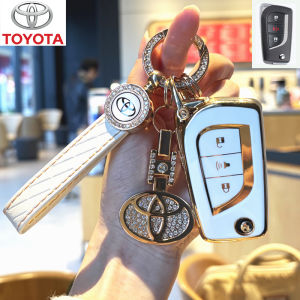 toyota Car key remote case for Hilux TDI INNOVA FORTUNER Corolla Gil/Xei keychain