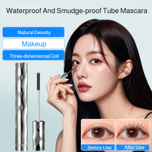 Steel Tube Lengthening Mascara Waterproof Mascara Smudge-resistant Long-lasting Natural Volume Mascara