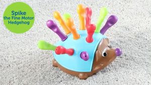 Childrens Hedgehog Building Block Toy for Early Education Cognitive Development and Attention Training for Toddlers and Babies