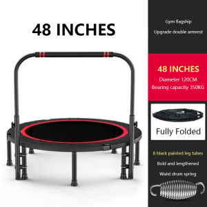 Foldable Trampolines Indoor Fitness Bounce Bed for adults and children Outdoor Rubbed Bed fast sweat jumping bed