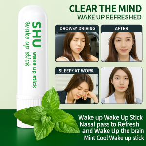 🌿Refreshing🌿Startfeeling Refreshing Cooling Wake Up Stick Moisturizing Mint Refreshing  Herbal Oil Mint Cool WakeUp Nasal Energy Refreshing Portable Wake-Up Stick Awake Brain Anti-Sleep Wake-Up Stick