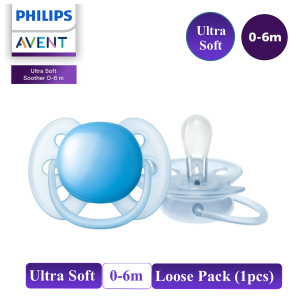 Philips Avent Berry Ultra Soft Air Orthodontic Silicone Soother / Pacifier / Puting Baby (0-6M / 6-18M) -2Pcs