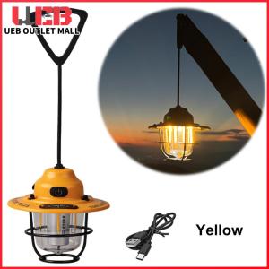 UEB Versatile LED Lantern for Camping with USB Charging Waterproof IPX4 Great for Hiking and Fishing