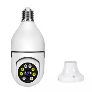 Kamera CCTV dual lens v380 pro koneksi 360° Pemilik lampu kamera dua dengan audio dan speaker wireless CCTV Lampu WiFi Full HD View Remote Monitoring Smart IP Kamera