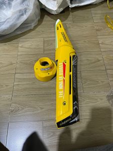 Bộ ốp pô vàng 2 món xe Exciter 150