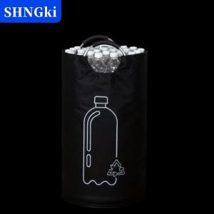 [COD] 🔥🔥🔥SHNGki Công Suất Lớn Rỗng Chai Lưu Trữ Giỏ Với Nhôm Xử Lý 82L Nước Thải Chai Collector Túi Gấp Tái Chế Bin