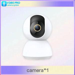 V380 Pro 2K Smart Camera Baby Monitor Surveillance Camera 360° CCTV Home Security Cam WiFi Indoor Night Vision Camera